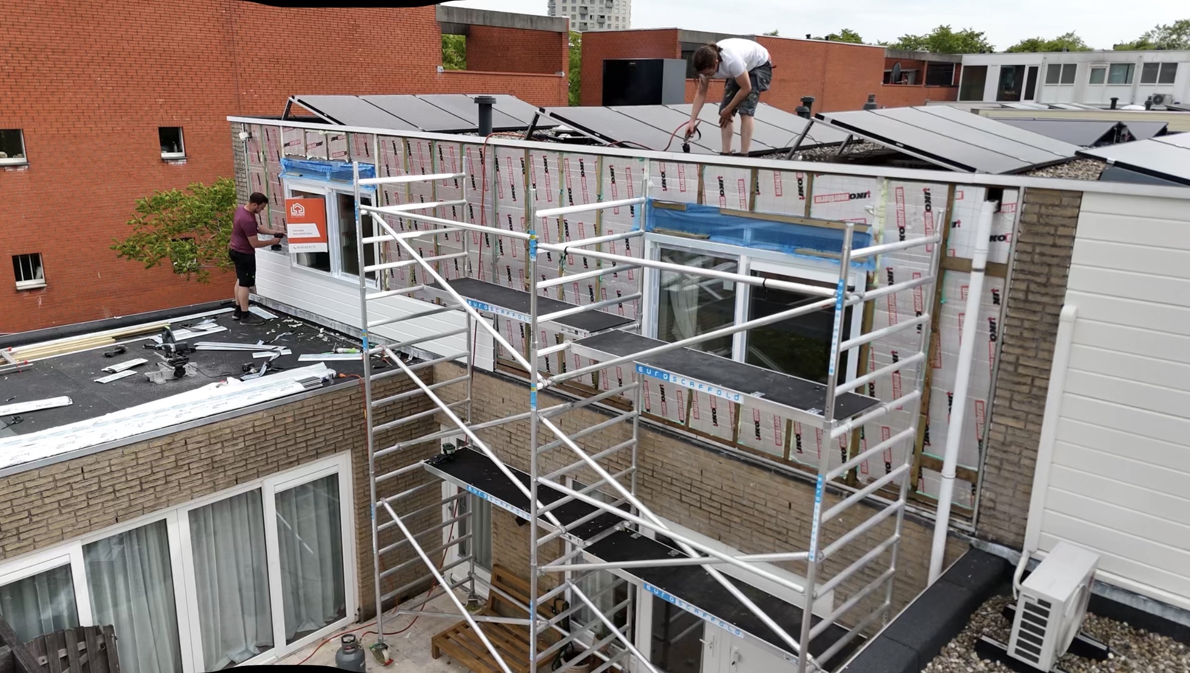 Gevelbekleding Amsterdam — foto 1